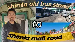 Shortcut Way From Shimla Old Bus Stand to Shimla Mall Road | Shimla Mall Road | Shimla Ridge | ISBT