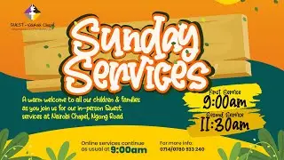 Quest Sunday School Lesson – 20th October 2024