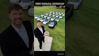 Mrbeast 40 Million Subscribers 40 Cars. #mrbeast #40million #viralvideo #viralshorts