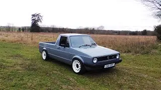 1992 Volkswagen Mk1 Caddy Sport Review.
