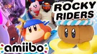 Rocky Riders: Kirby and Bandana Waddle Dee Amiibo REVIEW!!