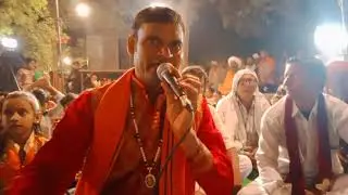 Ma ka aavahan jai jai ma master sonu sargam ji Manoj hakla 9927866147