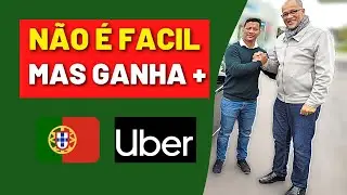 👉UBER EM PORTUGAL🇵🇹 Brasileiro que dirige lá conta tudo para você🚘VÍDEO 1
