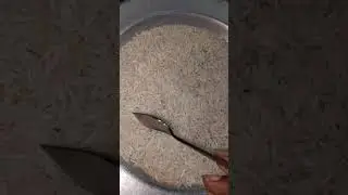 WHITE LONG GRAIN BASMATI RICE EATING RAW RICE ❤️🌾🌾🌾