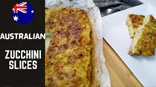 🇦🇺 Australian Zucchini Slices Quick and Easy Recipe @passportcookbook Spring Summer