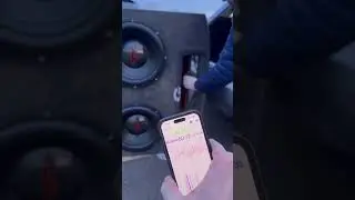 2 x Fi Car Audio NEO 4.11 15&rsquo; subwoofers in ported box port score 163+ decibels