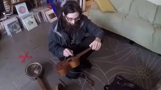 Hell Garbage folk noise at Fiver's pad 2018