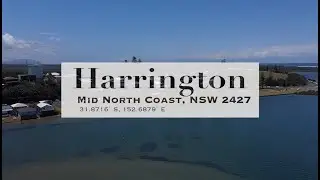 Harrington, Mid North Coast NSW // drone sequence