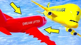 Airplane Crash Compilation: 7 Cinematic Aeroplane Crash Scenes In GTA 5 (#5)