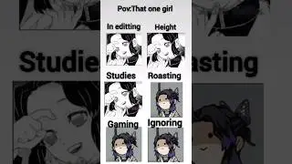 that one girl...#trending #shinobu #girls