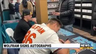 MLB pitcher returns to West Michigan for autograph signing