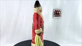 Vaillancourt Santa in Red with White Embroidery Look V19041
