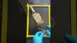 Johnnie Walker Platinum Label Broken Bottle Art | Luxury Epoxy Wall Art Reveal