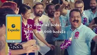 Expedia -  Book your hotel now, but Pay Later @ Hotel check in