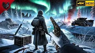 WOLF AND DOG | Battlefield 5 | Ultra Realistic Gaming (4K-UHD 60-FPS) No Commentary
