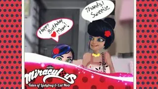Happy birthday mom❤️ 🐞| Mrs.agreste's birthday with miss Emma agreste