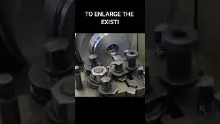 Lathe machine Boring Operation