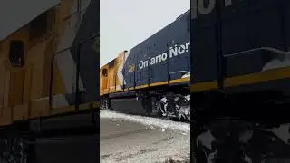 Satisfying Snow Plow Train 🚂❄️