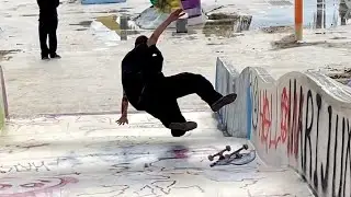Skaters vs Sketchy Abandoned Water Park