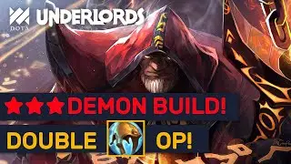 DOUBLE Ogre Cap! ★★★ Powerful Demon Builds! | Dota Underlords