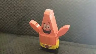 Doodlebob turns Patrick into lego