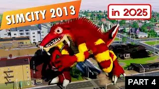 #SIMCITY 2013 в 2025 году &mdash; Часть 4 &mdash; #Катастрофа #BigLizard #Атака