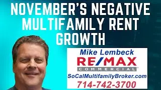 November&rsquo;s Negative Multifamily Rent Growth