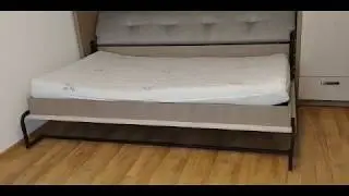 Mobilier dormitor cu pat rabatabil orizontal