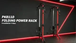 Roygym PK811D Folding Power Rack Installation Instructions