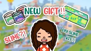 Free gift in Toca life world | Free diy slime kit