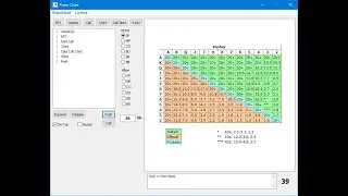 Overview Poker Chart (preflop chart NL 6 max)