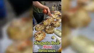 24 paratha House Multan | Best Shapata Chicken Roll | Street food Multan Pakistan