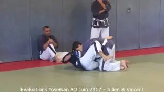 Evaluation Yoseikan AO Juin 2017 - Julien & Vincent