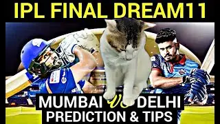 IPL 2020 -MI vs DC Final Match Prediction||Match prediction by a CAT