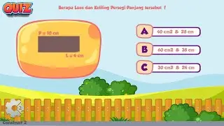 Tutorial for Making a Mathematics Educational Game with Construct 2 - Part#4 : Quiz