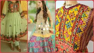 Latest & Beautiful Mirror Work Dress Designing Ideas 2020