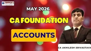 CA  FOUNDATION  ACCOUNTS  MAY '26  I 12-01-26