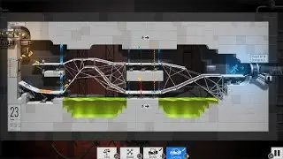 Bridge Constructor Portal _ Level 23