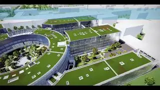 Virtual tour: the future Servier Paris-Saclay Research Institute #ParisSaclay