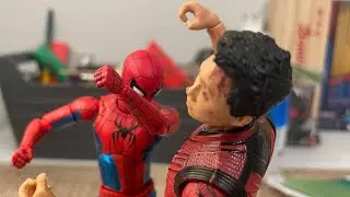 Shang chi vs Spiderman stop motion