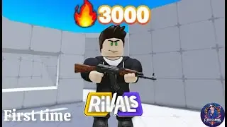 I Played Rivals for the first time in pc Roblox