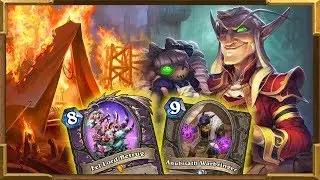 Hearthstone: Quest Warlock OTK With  Anubisath  And Fel Lord Betrug | Saviors Of Uldum