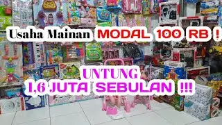 Usaha Mainan Modal 100 Ribu Untung 1,6 JUTA SEBULAN.
