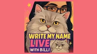 Writing names of my Subscribers in real time😻🥰✍