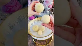 DIY Pineapple Snow Ball Bath Bombs #diy #bathbomb #shorts #shortvideo #handmade  #gift #christmas
