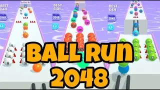 Lets Play satisfying Ball Run 2048 ASMR,lets go #ASMR #satisfying