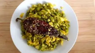 French Beans -  Parsi Style With Coconut an Milk (Non veg option & stove top method in description)