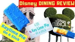 Keylime Pie On A Stick | At Disney Hollywood Studios | Disney Dining Review