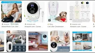 Cat Litter Deodorizer Dog Poof Odor Removal Air Ionizers for Home  - ((2025)