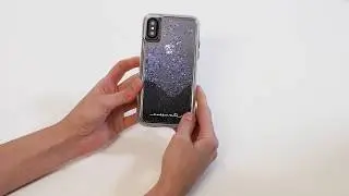 Case-Mate mobile phone case - Waterfall Black Retouched